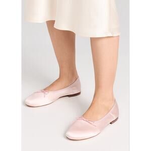 Mansur Gavriel Dream Ballerina Flats in Rose Satin 36.5